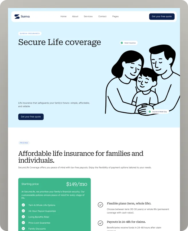 Modern home with smart security